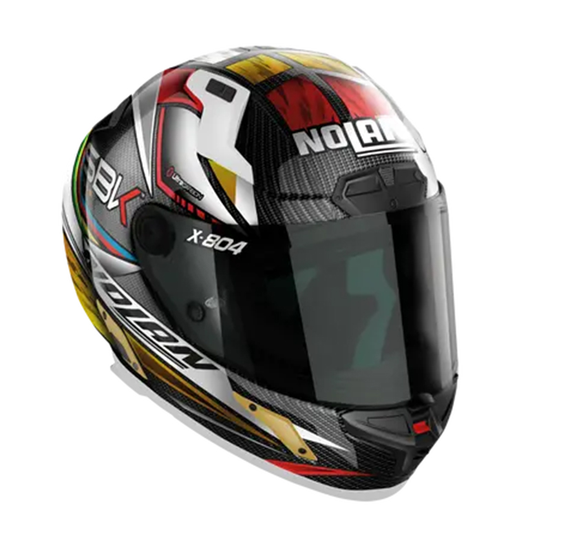 Nolan Motorcycle Helmet Integral X-804 Rs Ultra Carbon SBK 023